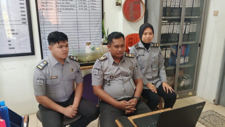 Dorong Profesionalisme, Lapas Karang Intan Hadiri Sosialisasi Pelaporan Bulanan Pelayanan Tahanan dan Anak