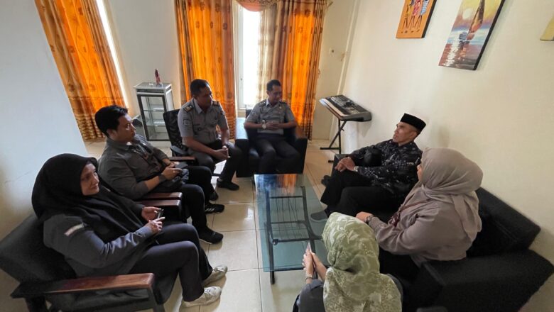 Lapas Narkotika Karang Intan Terima Kunjungan Bawaslu, Bahas Pemutakhiran Data Pemilih Berkelanjutan