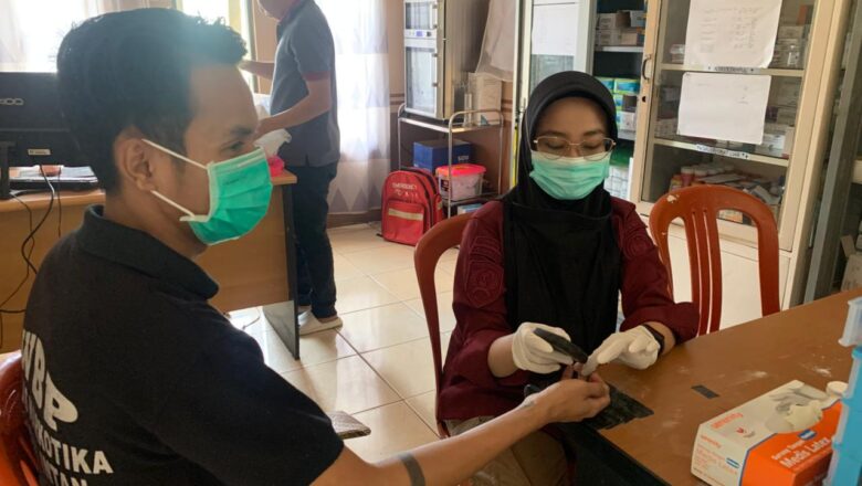 Pastikan Layanan Kesehatan Terpenuhi, Klinik Pratama Lapas Narkotika Karang Intan Lakukan Rawat Jalan bagi WBP