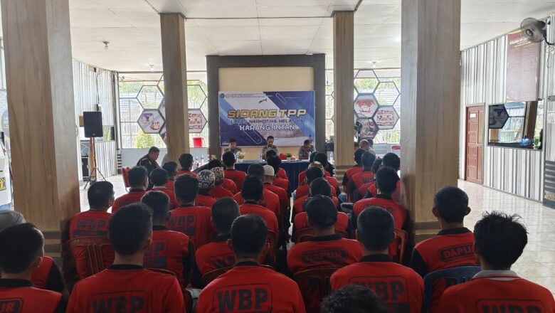 Sidang TPP Evaluasi Pembinaan WBP, Dorong Proses Integrasi dan Produktivitas Kerja