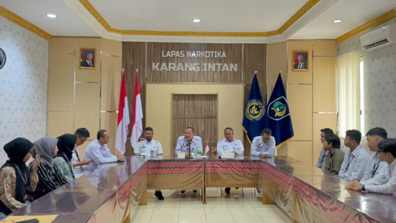 Lapas Narkotika Karang Intan Sambut Calon Peserta Magang Batch II dengan Pembekalan dan Penguatan Materi