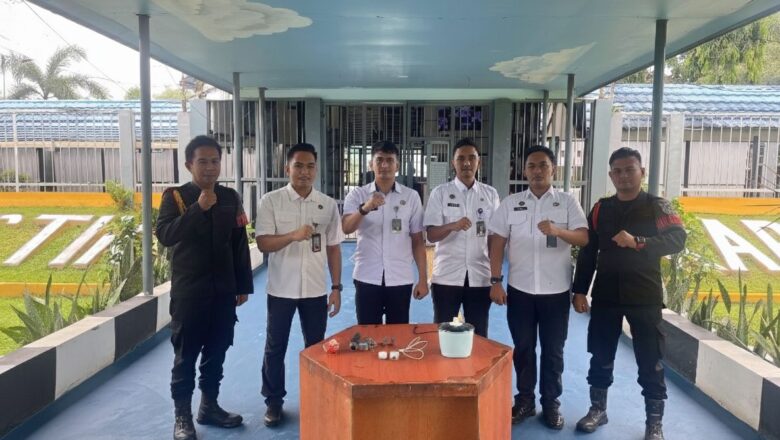 Langkah Preventif Berkelanjutan, Lapas Narkotika Karang Intan Gelar Razia Rutin di Area Hunian