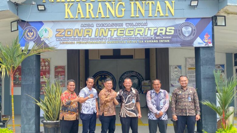 Sinergi Pemasyarakatan: Lapas Narkotika Karang Intan Berbagi Inovasi ZI kepada Lapas Banjarmasin