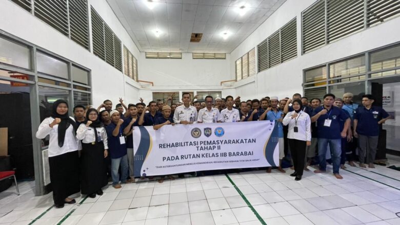 Penguatan Mental Warga Binaan: Lapas Narkotika Karang Intan Isi Program Rehabilitasi di Rutan Barabai